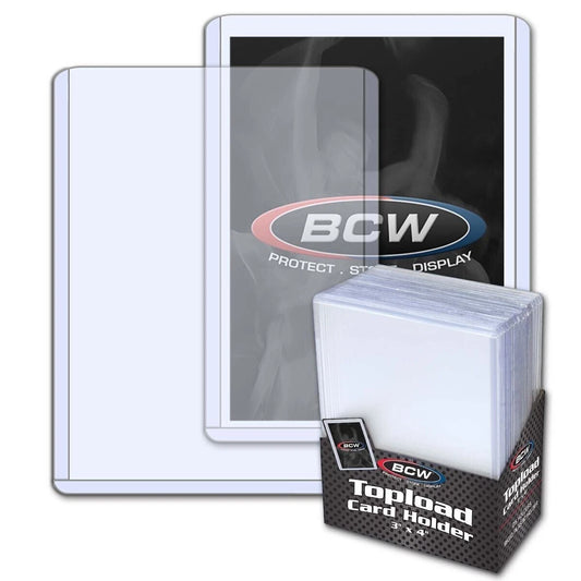 BCW Card Holder Toplaod 3X4 Standard