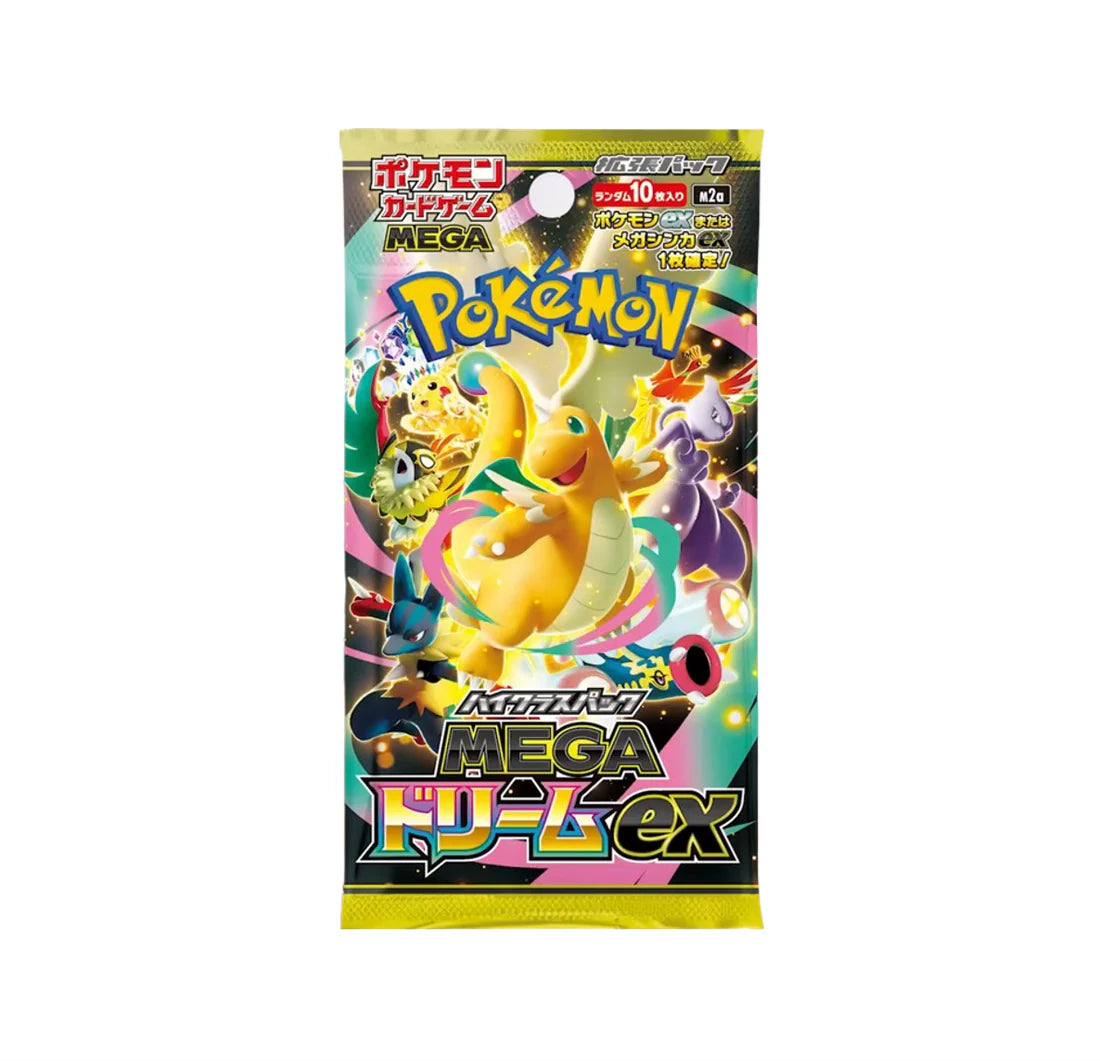 Pokémon Mega Dream (M2a) Japanese Booster Pack Factory Sealed Box