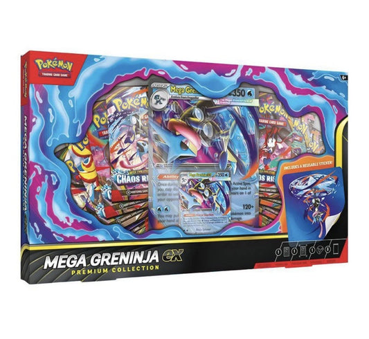 Pokémon TCG Mega Greninja ex Premium Collection Box