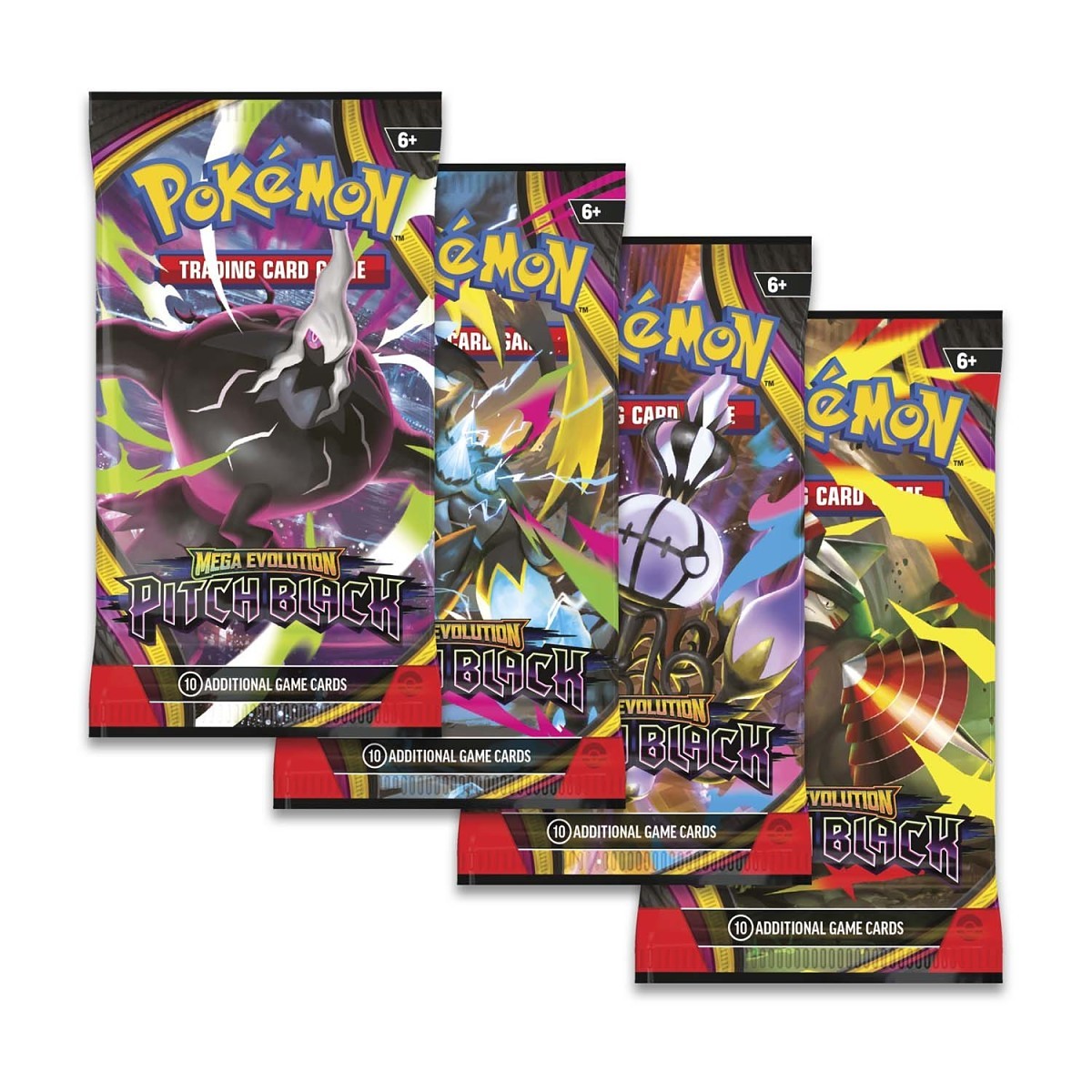 Pokémon Mega Evolution Pitch Black Booster Pack 