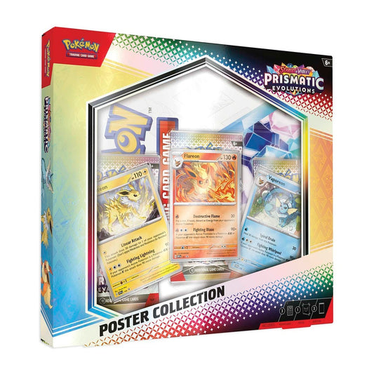 Pokémon Scarlet & Violet Prismatic Evolutions Poster Collection 