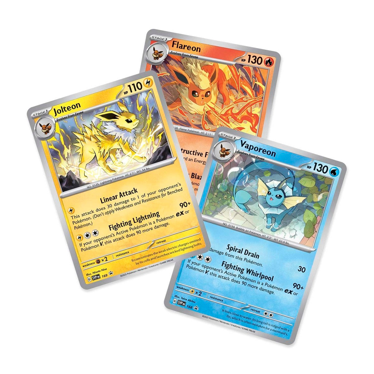 Pokémon Scarlet & Violet Prismatic Evolutions Poster Collection Promo Cards